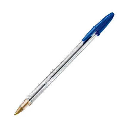 Boligrafo bic cristal azul de trazo medio