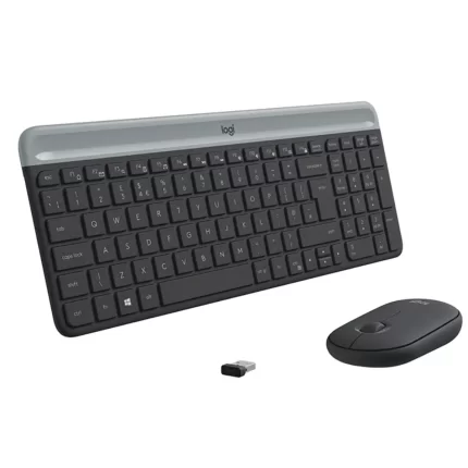 KIT TECLADO Y MOUSE INALAMBRICO LOGITECH MK470 NEGRO