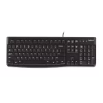 TECLADO LOGITECH K120 ESPAÑOL USB COLOR NEGRO