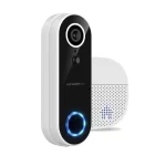 TIMBRE CON VIDEO ARGOMTECH VISION 2 1080P WIFI IP65 BLANCO