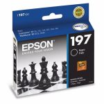 CARTUCHO DE TINTA EPSON 197 NEGRO ORIGINAL