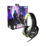 AURICULAR GAMER GLOBAL CON MICROFONO Y CABLE EPGMR150 VERDE