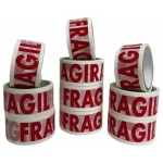 CINTA ADHESIVA DE EMBALAR FRAGIL 48MM X 50MTS TP