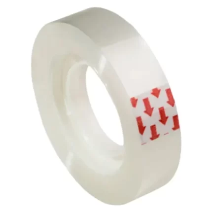 CINTA ADHESIVA TRANSPARENTE 12 MM X 25 MTS TP