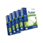 RESMA AUTOR A4 75GR 500 HJS BLANCA CAJA X 5 UN