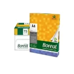 RESMA PAPEL BOREAL A4 75GR 500 HJS BLANCAS X 10 UN