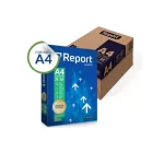 RESMA PAPEL REPORT A4 75GR 500 HJS BLANCA CAJA X 10UN