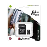 TARJETA DE MEMORIA KINGSTON CANVAS 64GB 100MBS