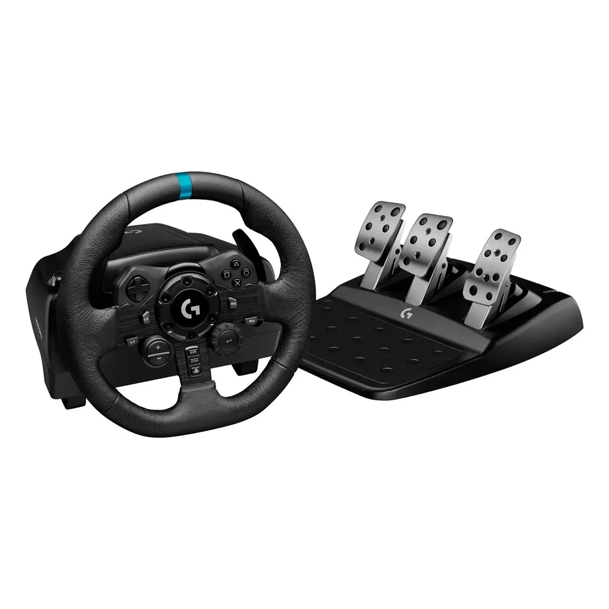 volante-pedalera-logitech-g-923-racing-wheel-ps4-5-sdbe VOLANTE Y PEDALERA LOGITECH G923 RACING WHEEL PS5/4 - Imagen 1