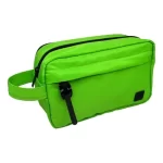 CARTUCHERA ORGANIZADOR FW VERDE FLUO CON CIERRE NEGRO