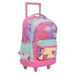 MOCHILA FW CON CARRO 18" PATCH DIY TORNASOL