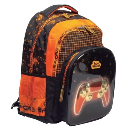 MOCHILA FW 17" GAME ON NARANJA