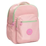 MOCHILA FW PRINCESS 17,5" ROSA CON CIERRE VERDE