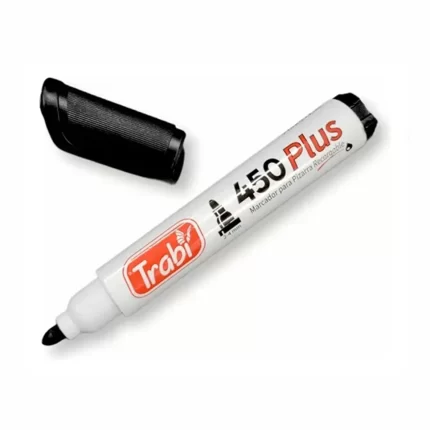 MARCADOR PARA PIZARRA TRABI 450 NEGRO