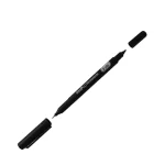 MARCADOR PERMANENTE TRABI DUPLO NEGRO