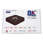 ADAPTADOR MXQPRO TV BOX 8K 8GB RAM 128GB